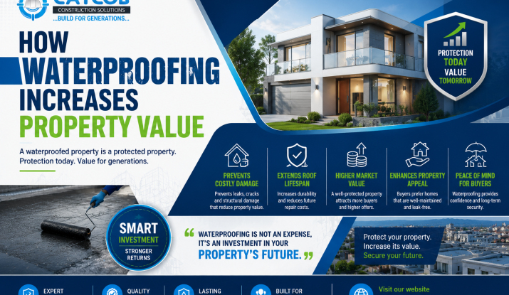 How Waterproofing Increases Property Value