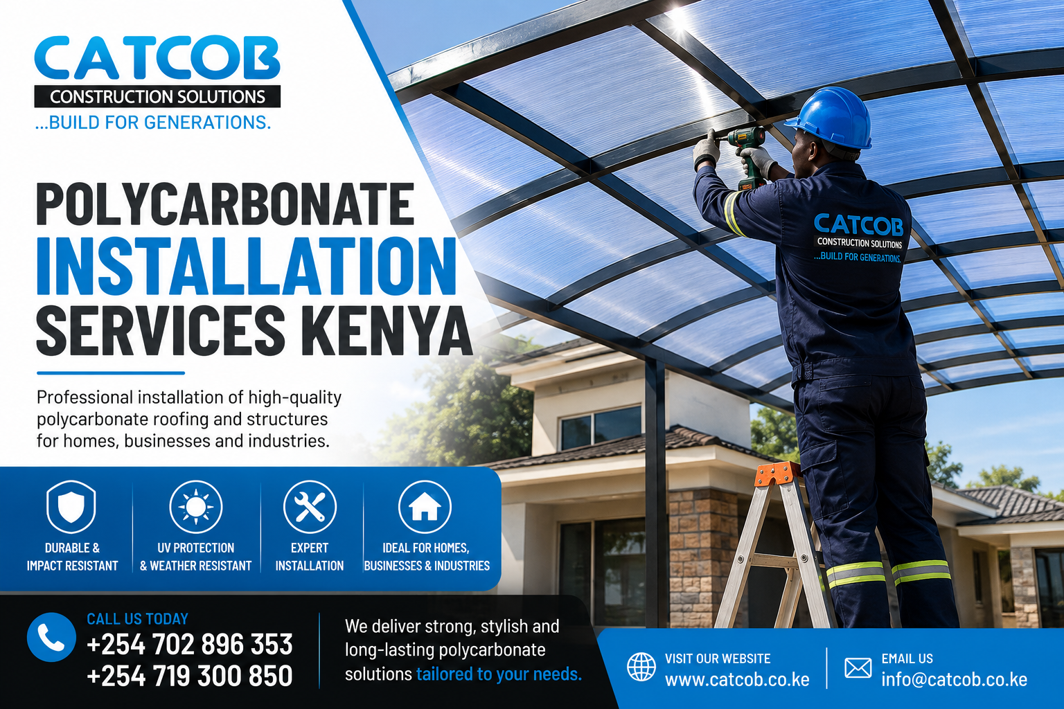 Polycarbonate Installation Services Kenya