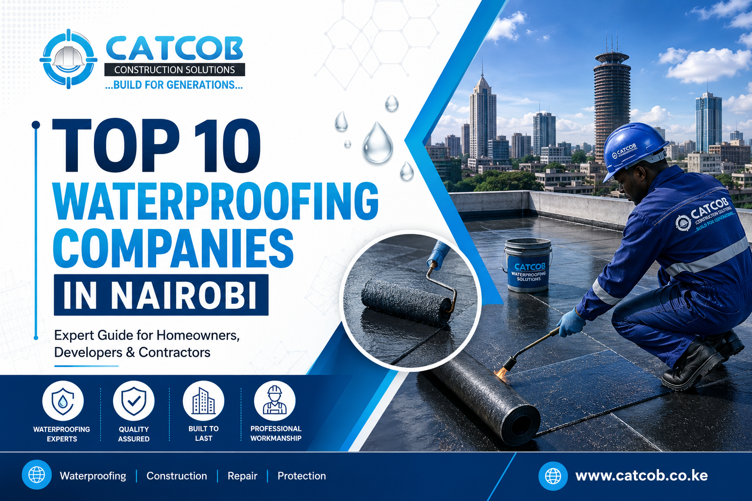 Waterproofing Companies in Kenya.
