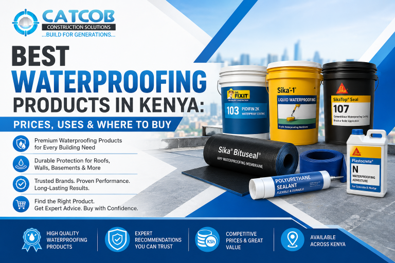 Best Waterproofing Products in Kenya